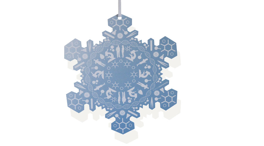 Weihnachtskarte scienceindustries